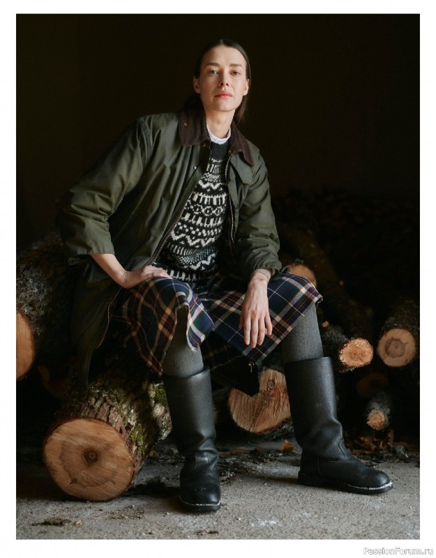 Вязаные модели в журнале «Laine Magazine №23 2025 Winter».