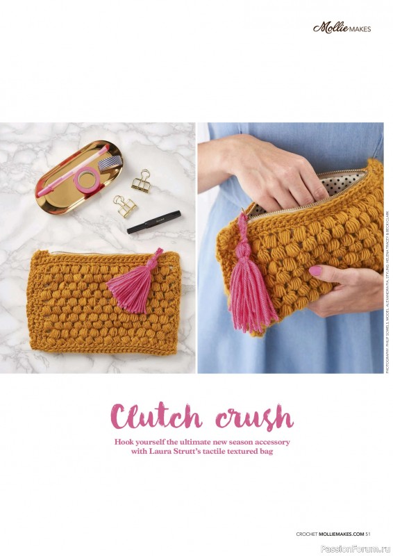 Вязаные проекты в журнале &laquo;Mollie Makes - Crochet 2026&raquo;