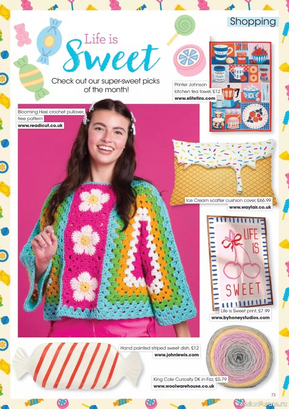 Вязаные проекты крючком в журнале «Crochet Now №123 2025»