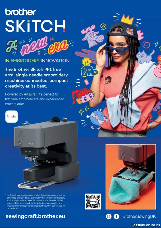 Коллекция проектов для рукодельниц в журнале «Stitch Magazine №157 2025»