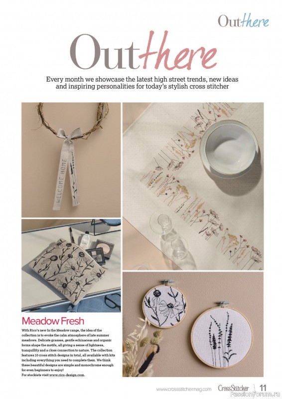 Коллекция вышивки в журнале &laquo;CrossStitcher №439 2026&raquo;