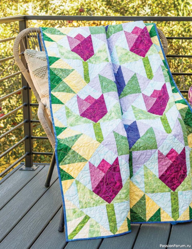 Коллекция проектов для рукодельниц в журнале «McCalls Quilting - Spring 2026»