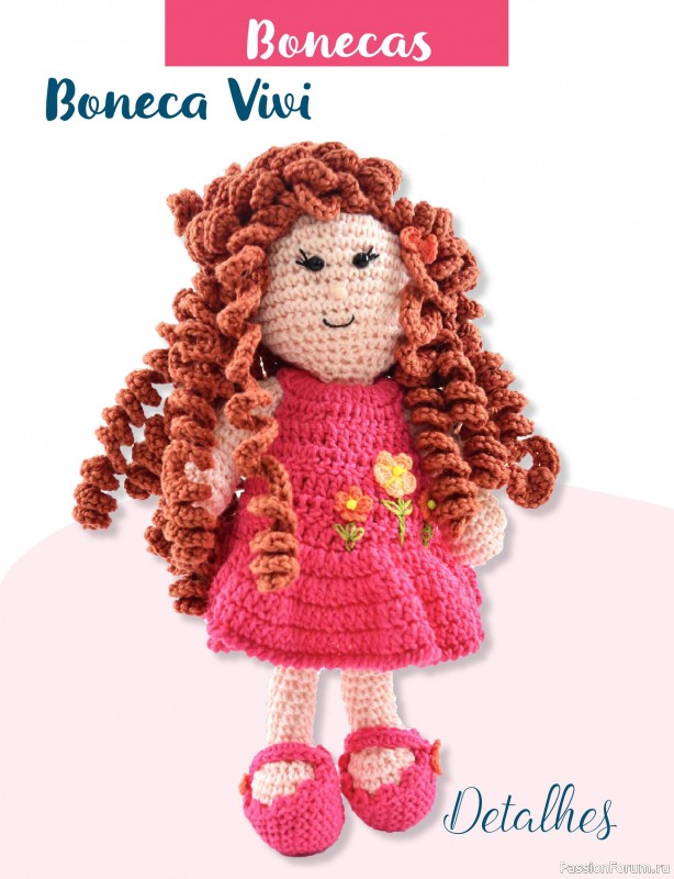 Вязаные проекты крючком в журнале «Mega Artesanato Ed.118 Amigurumis»