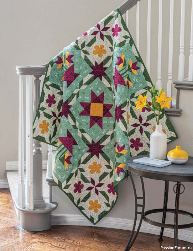 Коллекция проектов для рукодельниц в журнале «Fons & Porter’s Love Of Quilting - Summer 2025»