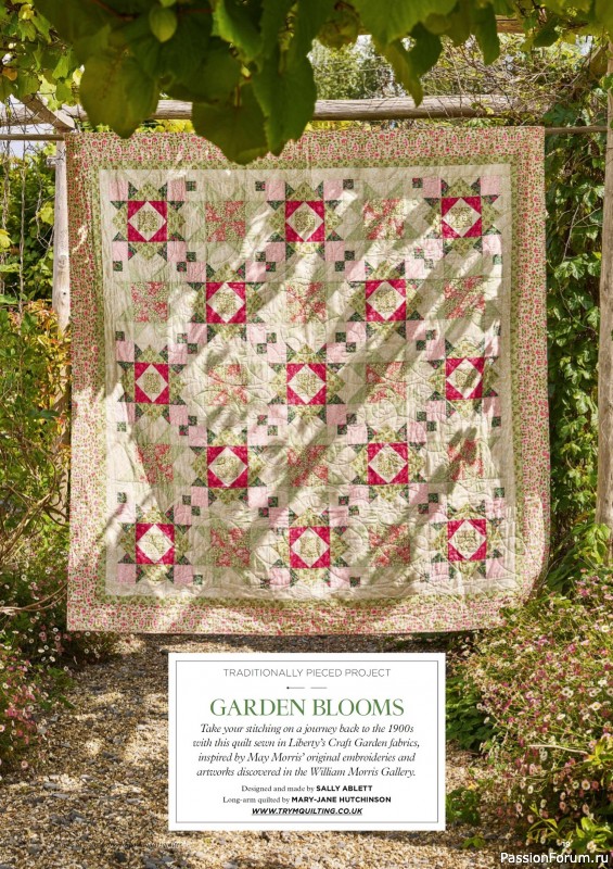 Коллекция проектов для рукодельниц в журнале «Todays Quilter №131 2025»