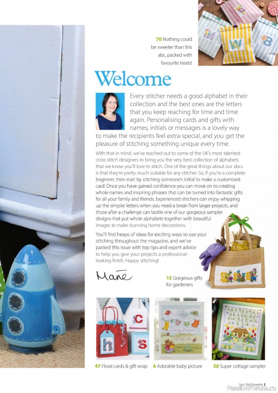Коллекция вышивки в журнале «Cross Stitch Favourites №43 2025»