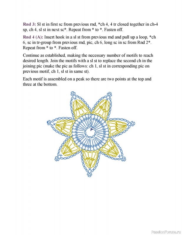 Вязаные проекты в книге &laquo;150 Crochet Borders&raquo;. Часть 2