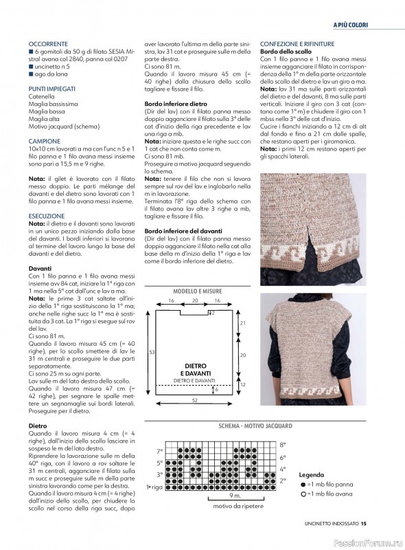Вязаные проекты в журнале «Uncinetto Indossato №14 2025»