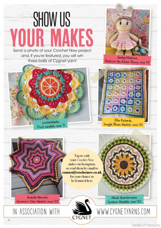 Вязаные проекты крючком в журнале &laquo;Crochet Now №135 2026&raquo;