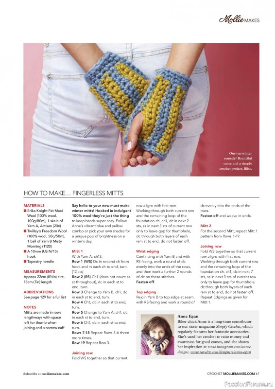 Вязаные проекты в журнале &laquo;Mollie Makes - Crochet 2026&raquo;