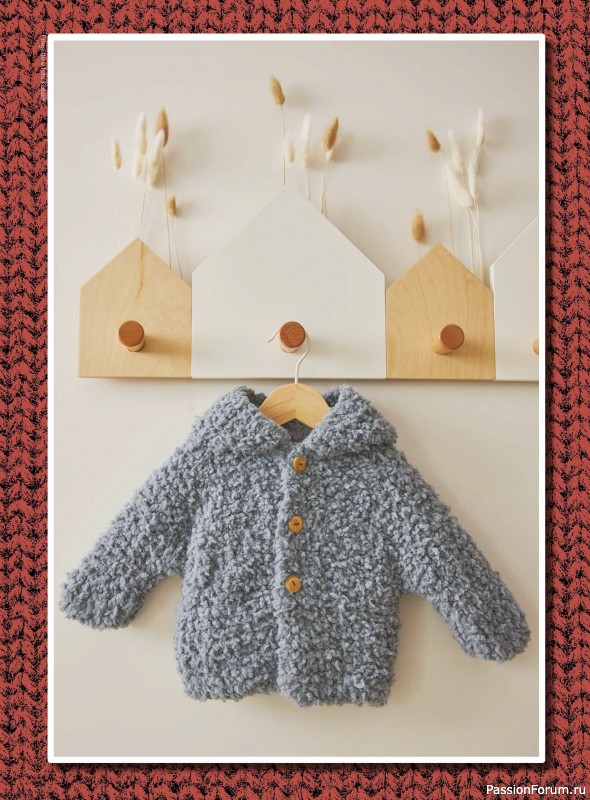 Вязаные модели для детей в журнале &laquo;Piu Maglia Bebe №6 2026&raquo;