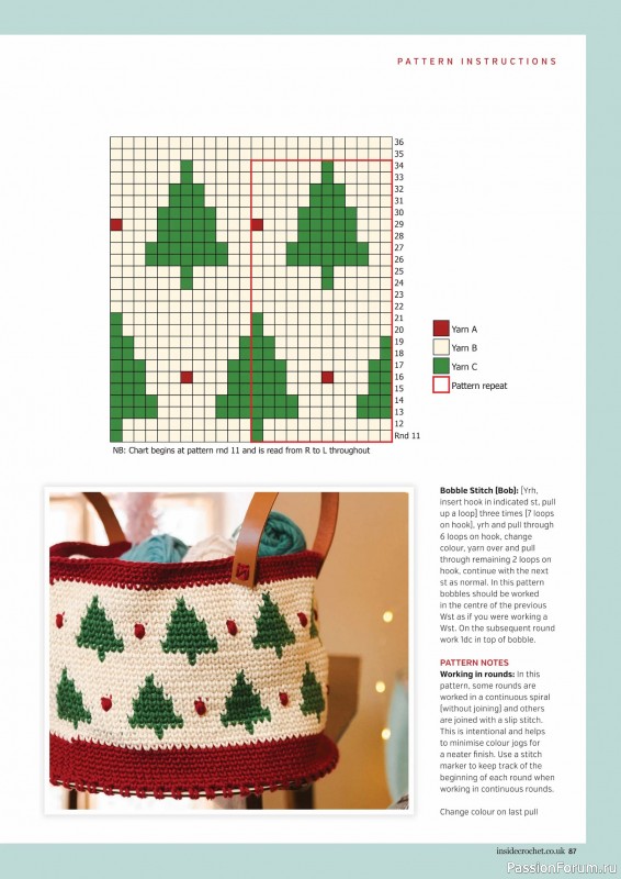 Вязаные проекты крючком в журнале «Inside Crochet №184 2025»