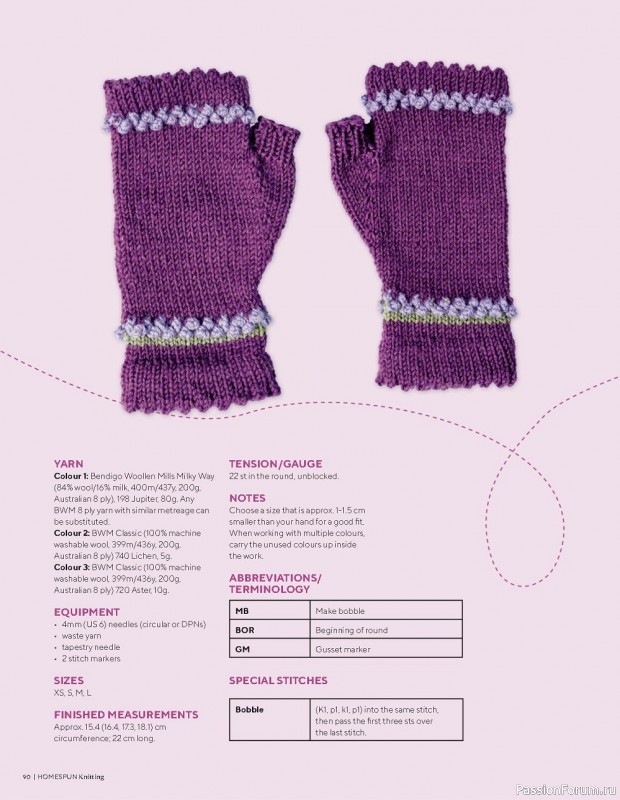 Вязаные проекты спицами в журнале «Homespun Knitting №3 2022»