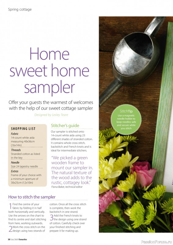 Коллекция вышивки в журнале «Cross Stitch Favourites №43 2025»