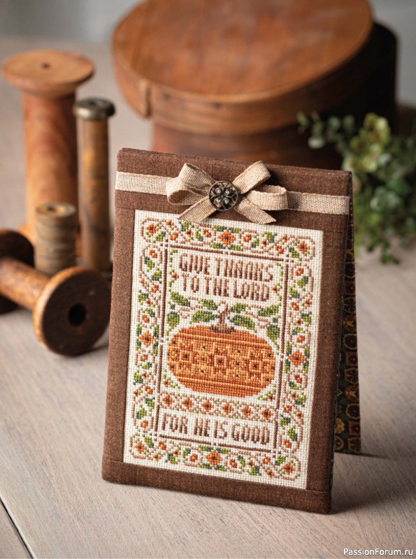 Коллекция вышивки в журнале &laquo;Just CrossStitch - Autumn 2026&raquo;