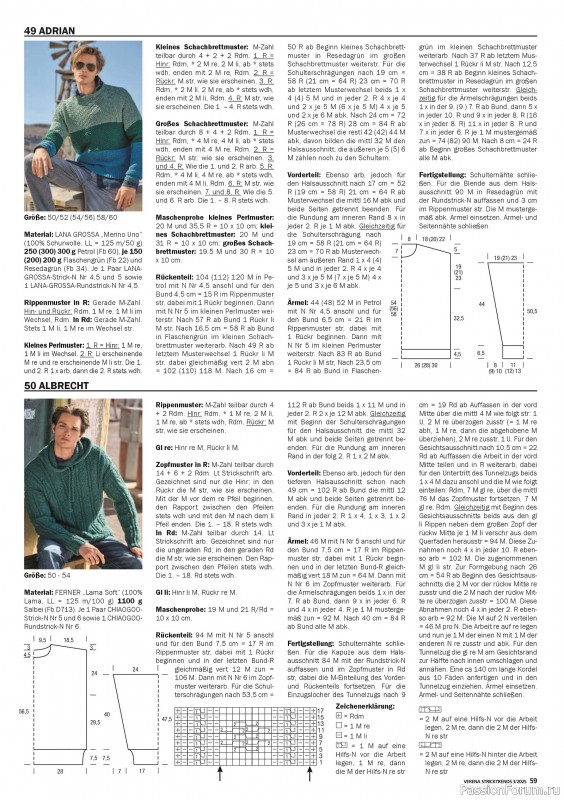 Вязаные модели в журнале «Verena Stricktrends №3 2025»