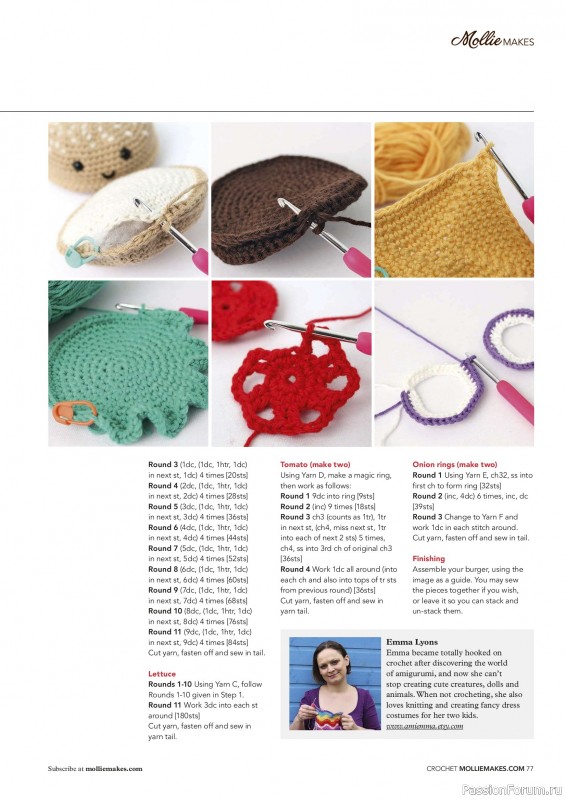 Вязаные проекты в журнале &laquo;Mollie Makes - Crochet 2026&raquo;