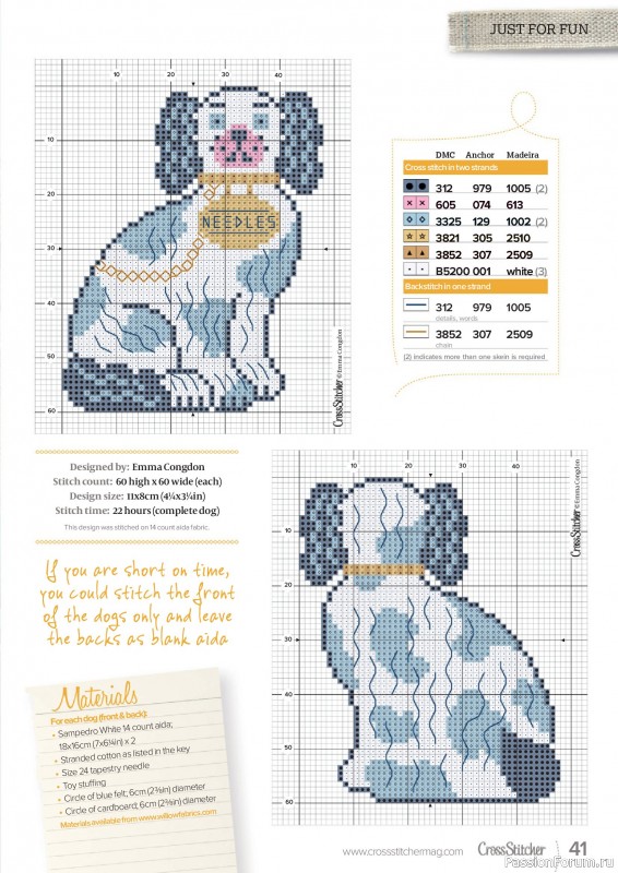 Коллекция вышивки в журнале &laquo;CrossStitcher №432 2026&raquo;