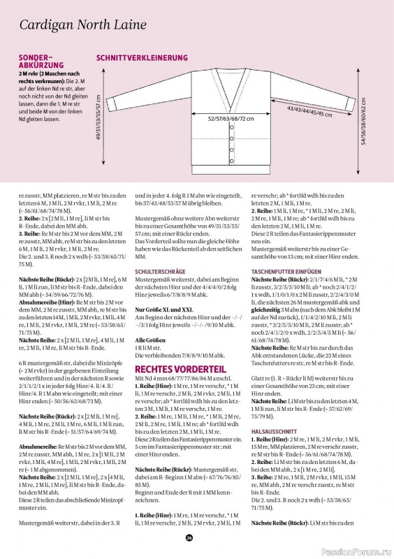 Вязаные модели крючком в журнале «The Knitter Germany №61 2022 »