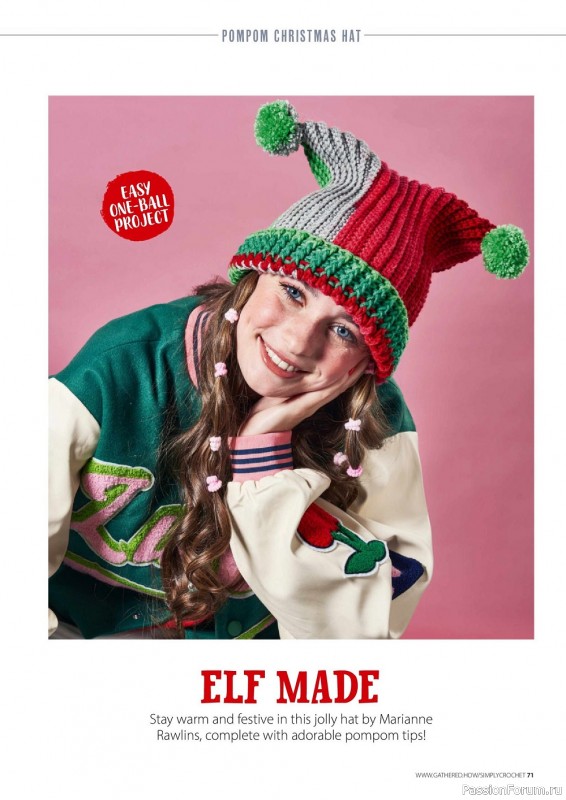 Вязаные проекты крючком в журнале «Simply Crochet №130 2022»