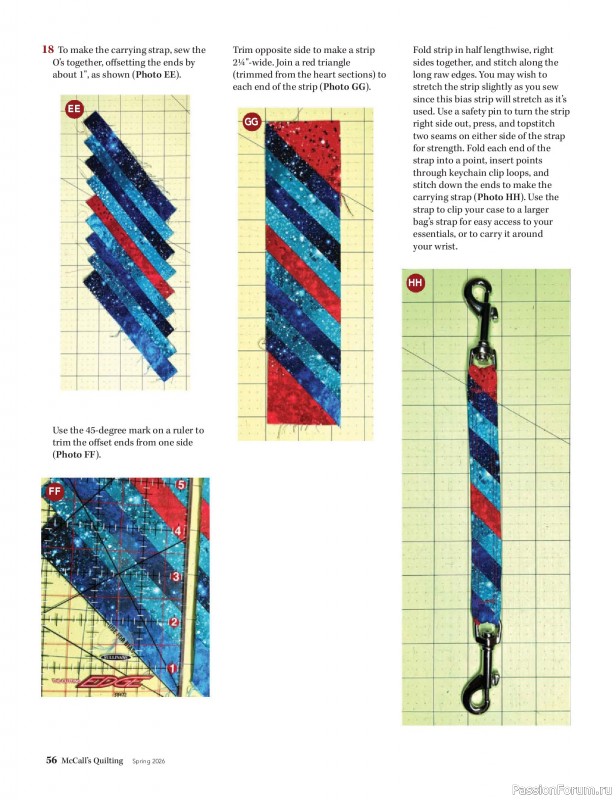 Коллекция проектов для рукодельниц в журнале «McCalls Quilting - Spring 2026»