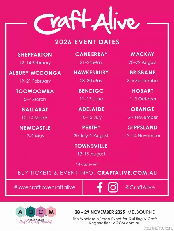 Коллекция проектов для рукодельниц в журнале &laquo;Quilters Companion №137 2026&raquo;