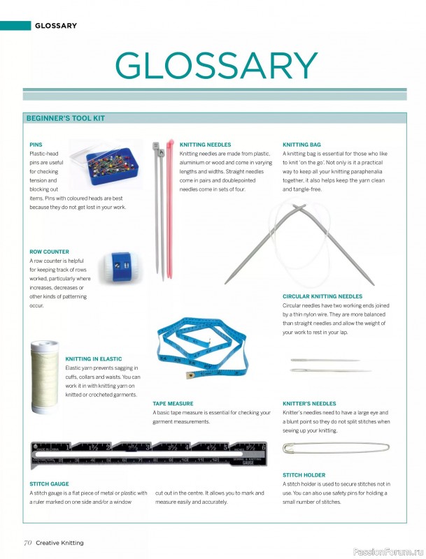 Вязаные модели спицами в журнале «Creative Knitting №91 2025»