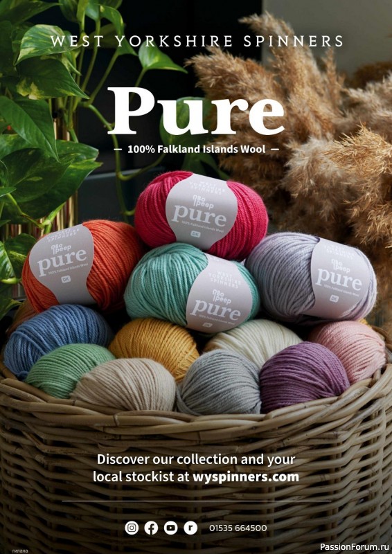 Вязаные проекты крючком в журнале « Simply Crochet №133 2023»