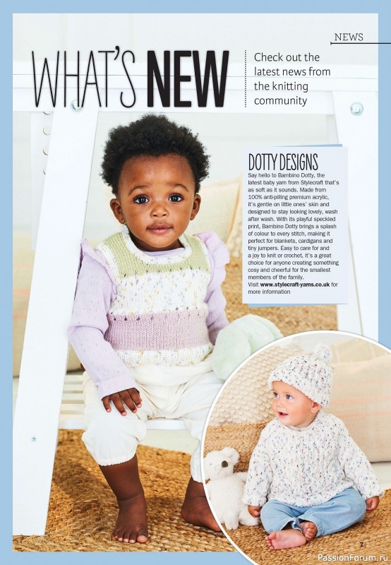 Вязаные проекты в журнале «Knit Now №188 2025»
