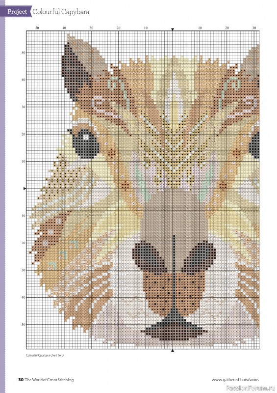 Коллекция вышивки в журнале «The World of Cross Stitching №367 2025»
