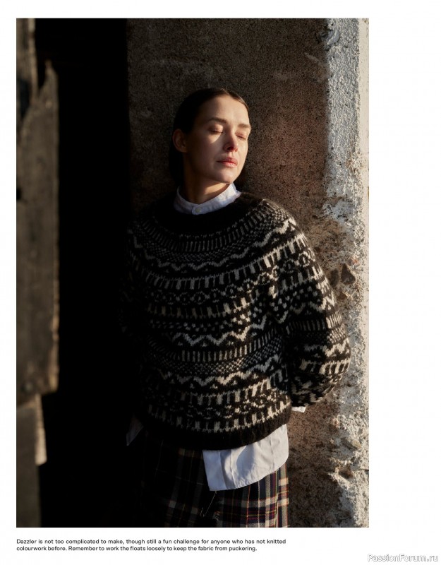 Вязаные модели в журнале «Laine Magazine №23 2025 Winter».