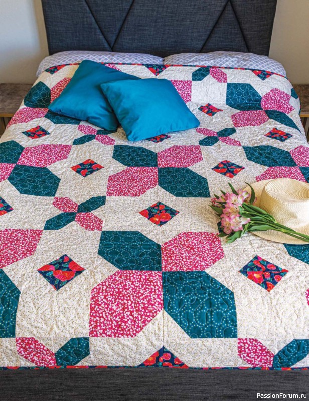 Коллекция проектов для рукодельниц в журнале «Fons & Porter’s Love Of Quilting - Summer 2025»