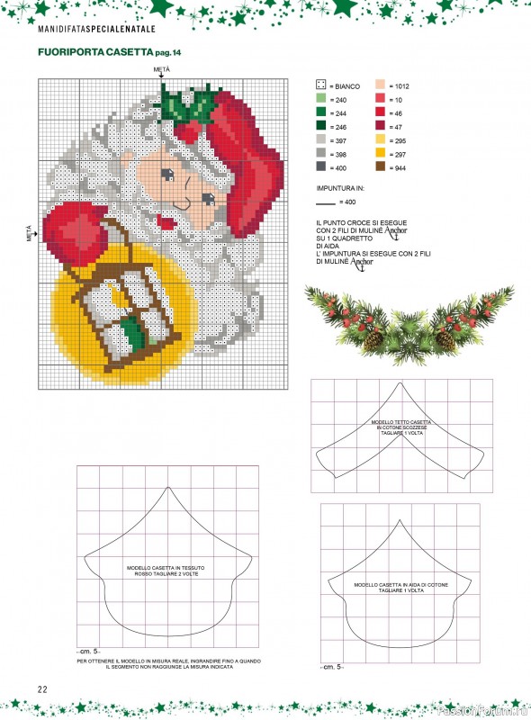 Коллекция проектов для рукодельниц в журнале «Mani di Fata - Speciale Natale №3 2025»