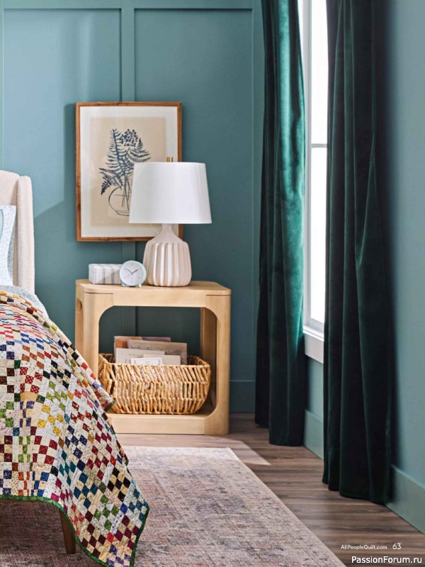 Коллекция проектов для рукодельниц в журнале «American Patchwork & Quilting №198 2025»