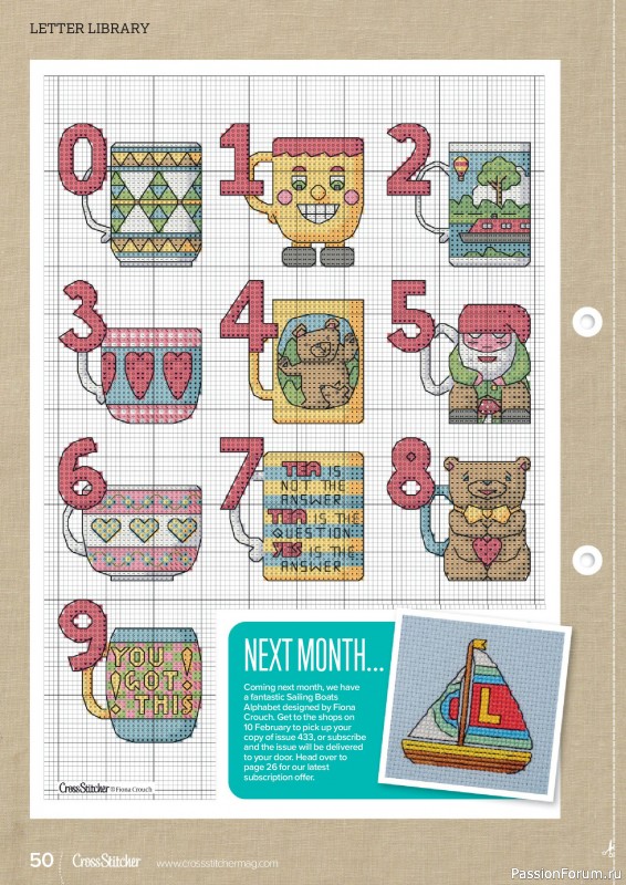 Коллекция вышивки в журнале &laquo;CrossStitcher №432 2026&raquo;