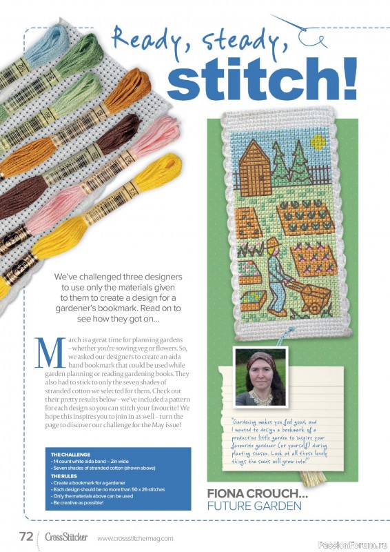 Коллекция вышивки в журнале &laquo;CrossStitcher №432 2026&raquo;