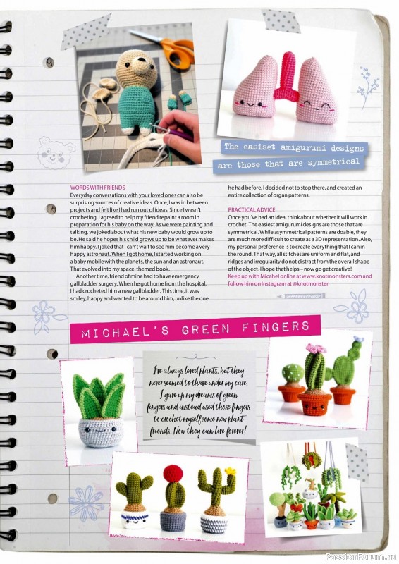 Вязаные проекты крючком в журнале «Simply Crochet №135 2023»