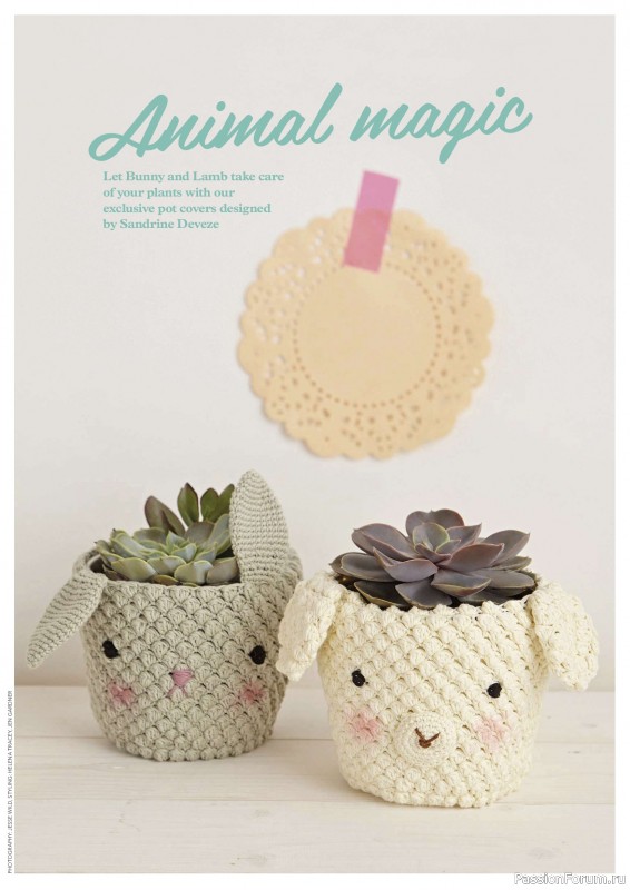 Вязаные проекты в журнале &laquo;Mollie Makes - Crochet 2026&raquo;