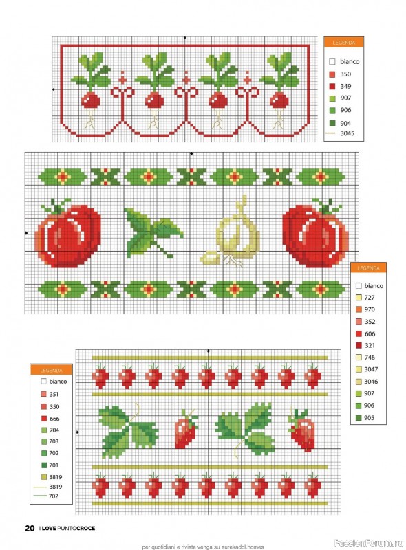 Коллекция вышивки в журнале «I Love Punto Croce Speciale №10 2022»