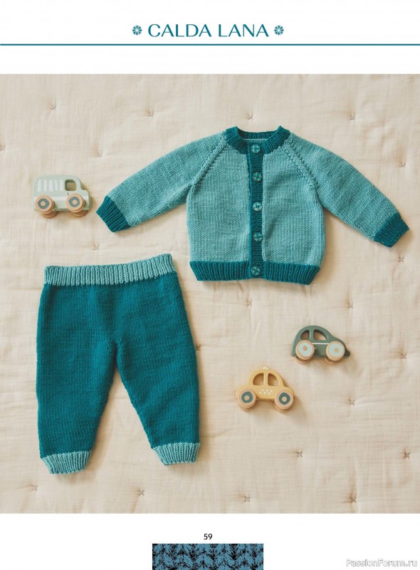 Вязаные модели для детей в журнале &laquo;Piu Maglia Bebe №6 2026&raquo;