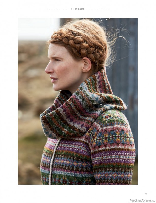 Вязаные проекты в книге «Shetland»