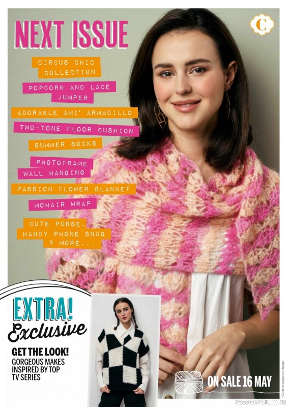 Вязаные проекты крючком в журнале «Simply Crochet №135 2023»