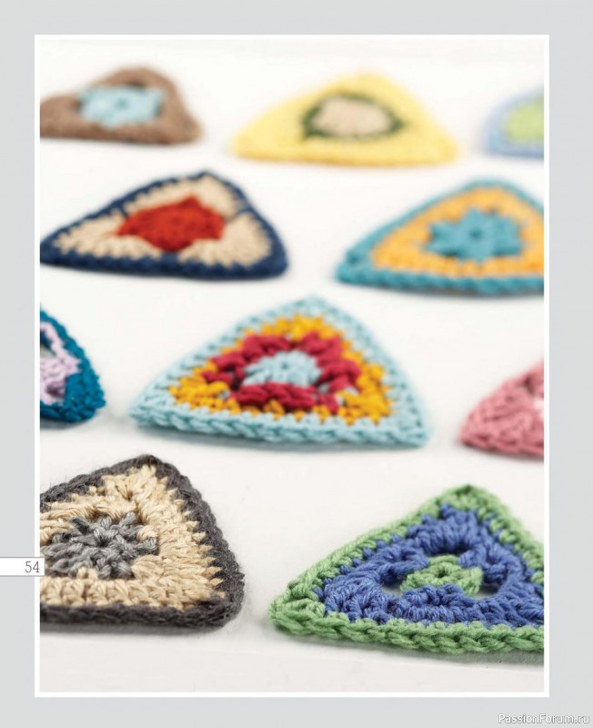 Вязаные проекты в книге «Go Crochet! Afghan Design Workshop».
