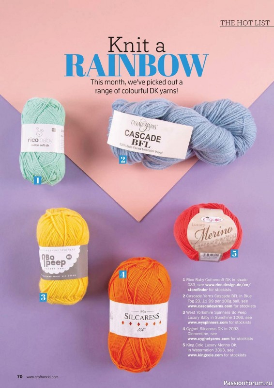 Вязаные проекты в журнале «Knit Now №151 2023»