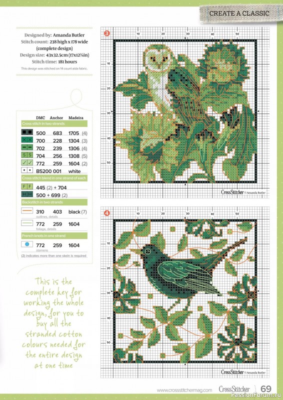 Коллекция вышивки в журнале «CrossStitcher №419 2025»