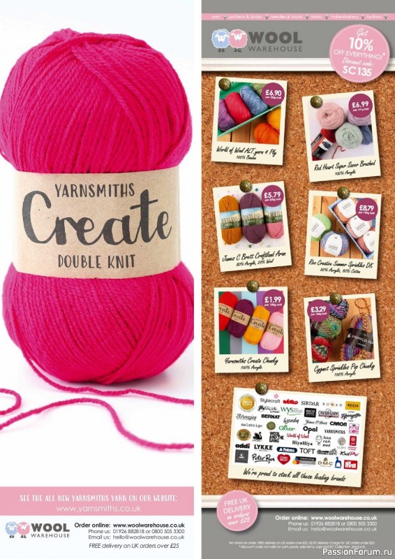 Вязаные проекты крючком в журнале «Simply Crochet №135 2023»
