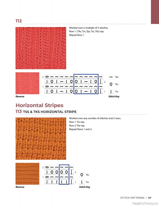 Вязаные проекты в книге « Tunisian Crochet»