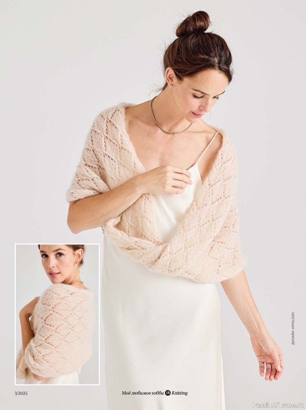 Вязаные модели в журнале «Knitting. Вязание №3 2025»