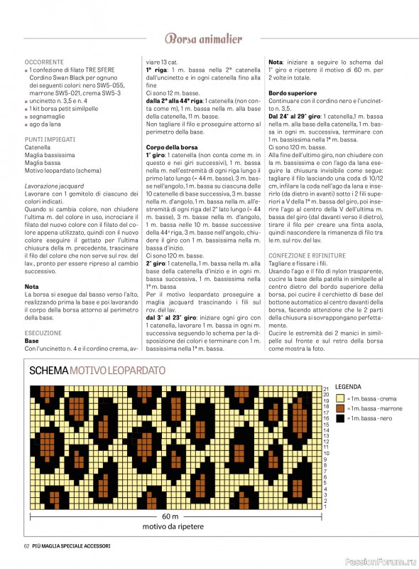 Вязаные модели в журнале «Piu Maglia Speciale Accessori №12 2025»