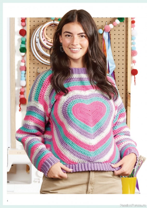Вязаные проекты крючком в журнале «Crochet Now №121 2025»